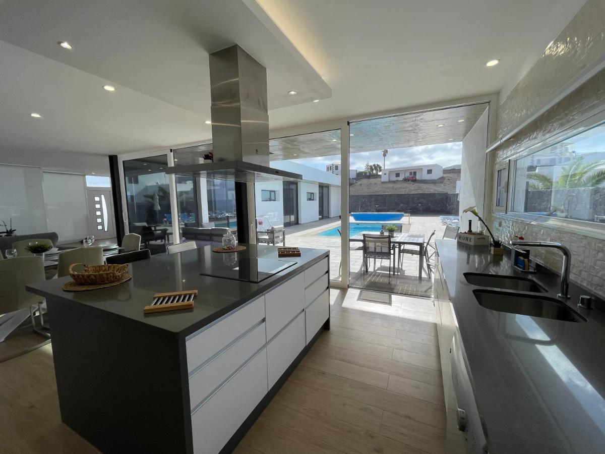 Eslanzarote Eco Villa Tony, Heated Pool, Jacuzzi, Sat Tv, Super Wifi Ла-Коста Экстерьер фото