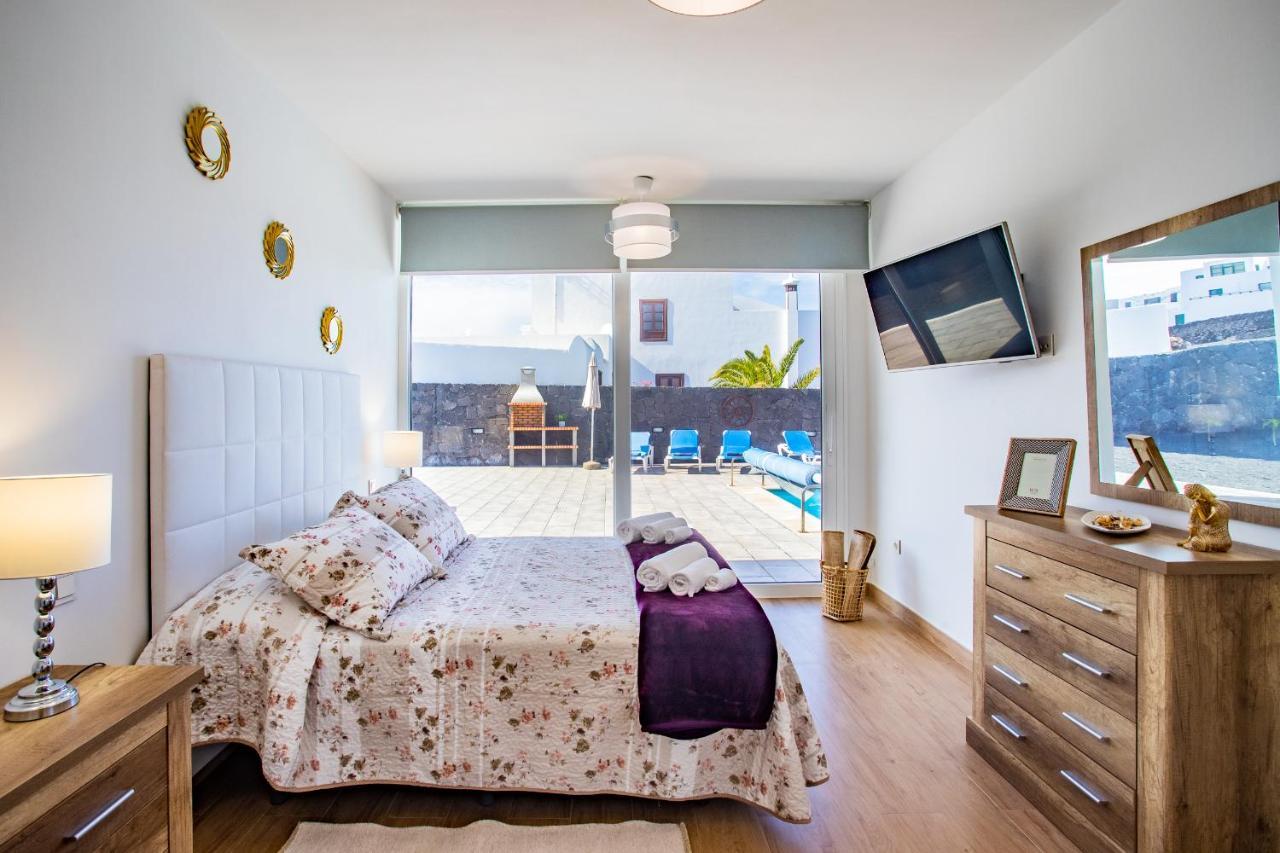Eslanzarote Eco Villa Tony, Heated Pool, Jacuzzi, Sat Tv, Super Wifi Ла-Коста Экстерьер фото