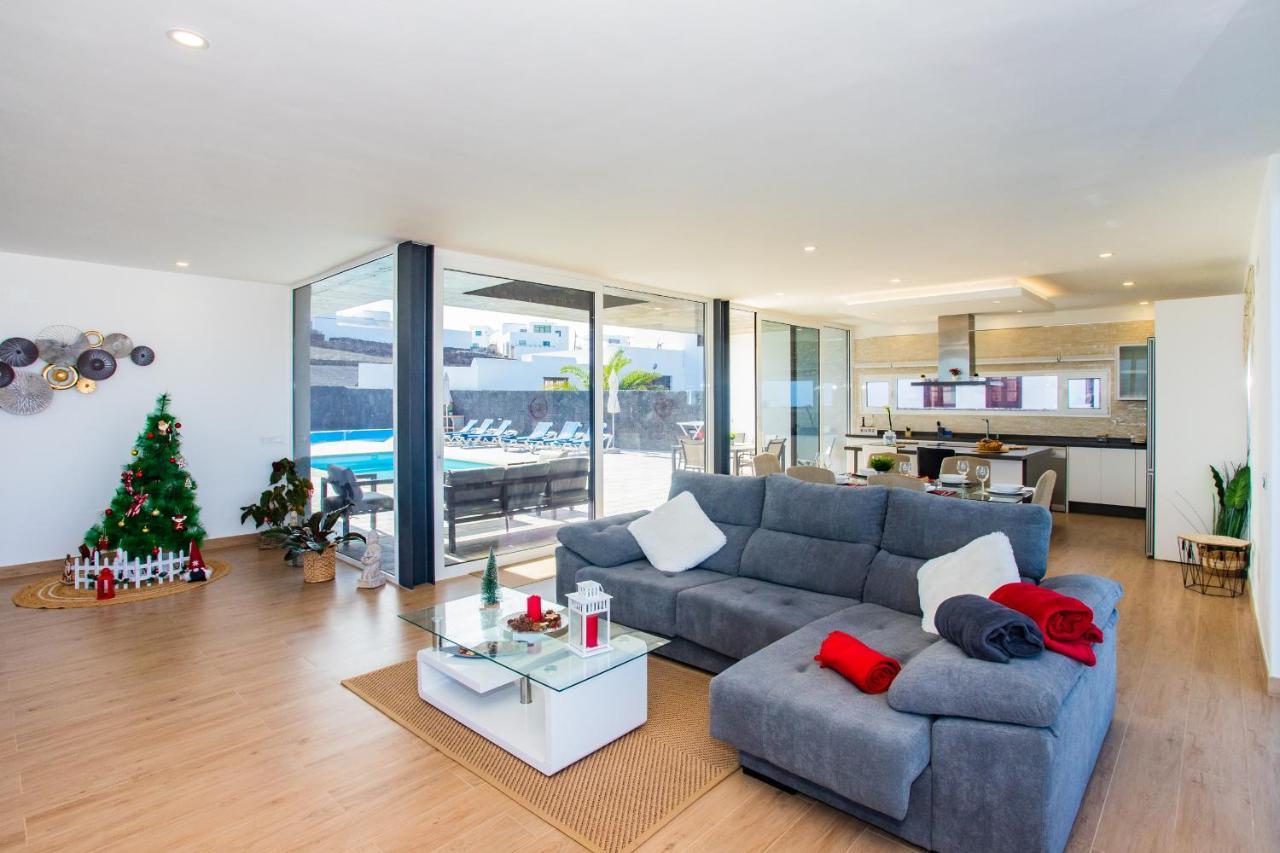 Eslanzarote Eco Villa Tony, Heated Pool, Jacuzzi, Sat Tv, Super Wifi Ла-Коста Экстерьер фото