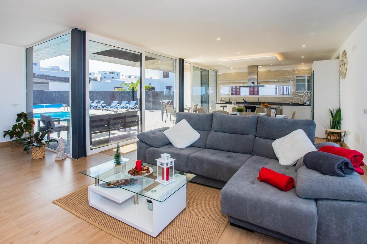 Eslanzarote Eco Villa Tony, Heated Pool, Jacuzzi, Sat Tv, Super Wifi Ла-Коста Экстерьер фото